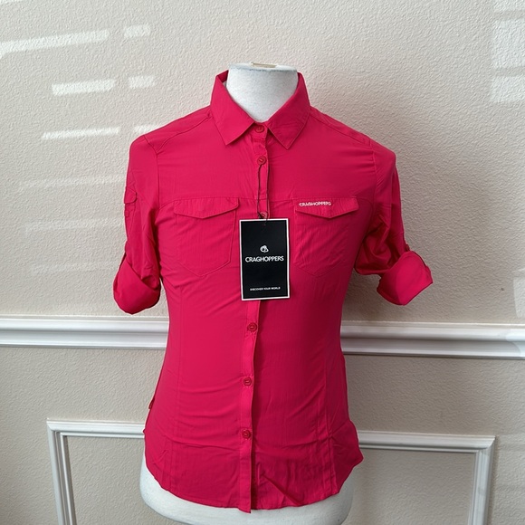 Craghoppers NOSILIFE ADVENTURE LONG SLEEVE SHIRT - Winter Rose - Picture 11 of 16